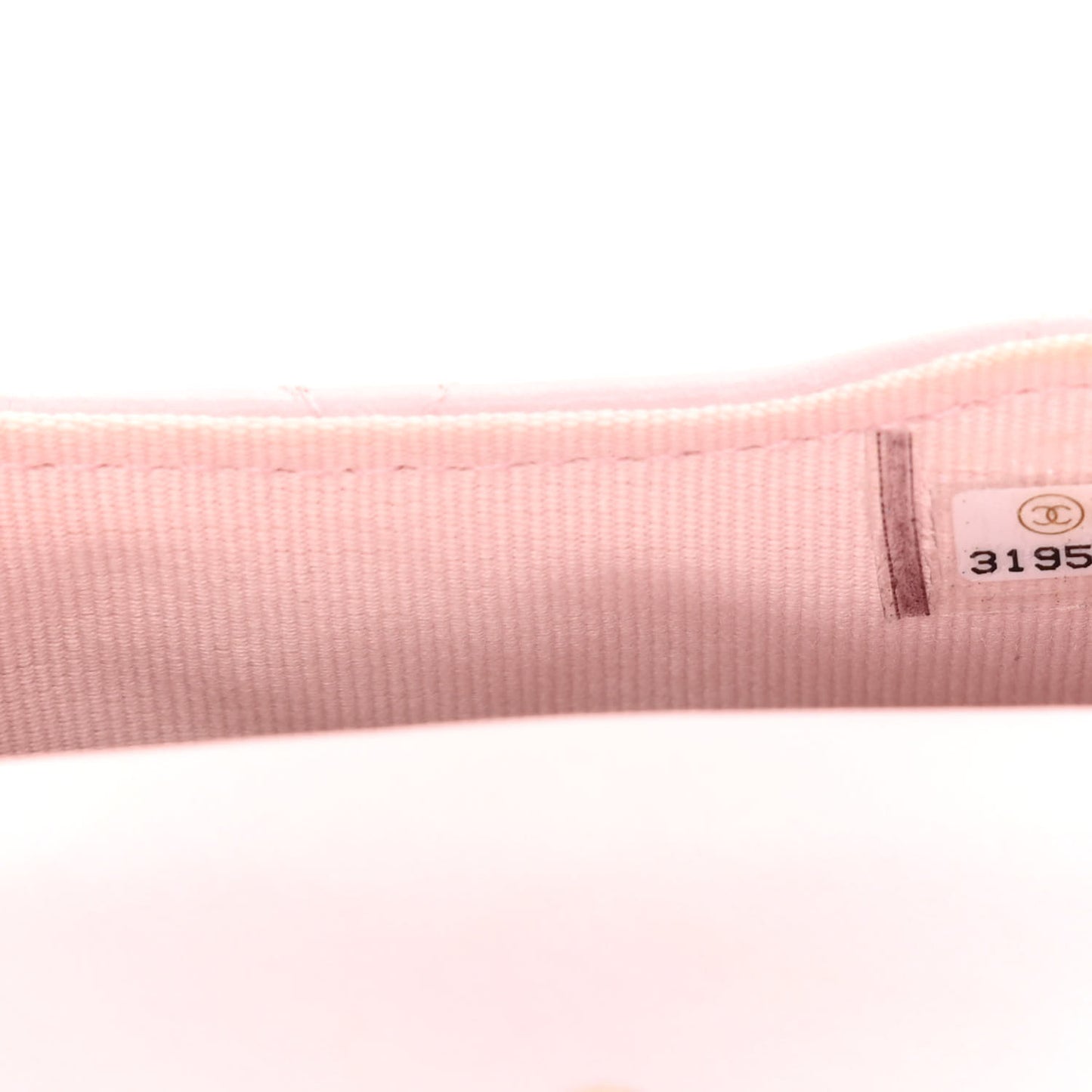Lambskin Quilted Pearl Chain Belt Bag Light Pink