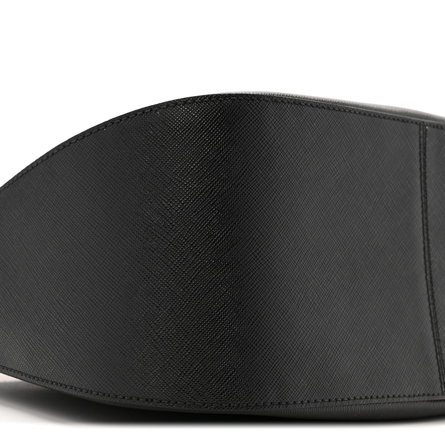 Saffiano Lux Shoulder Bag Black
