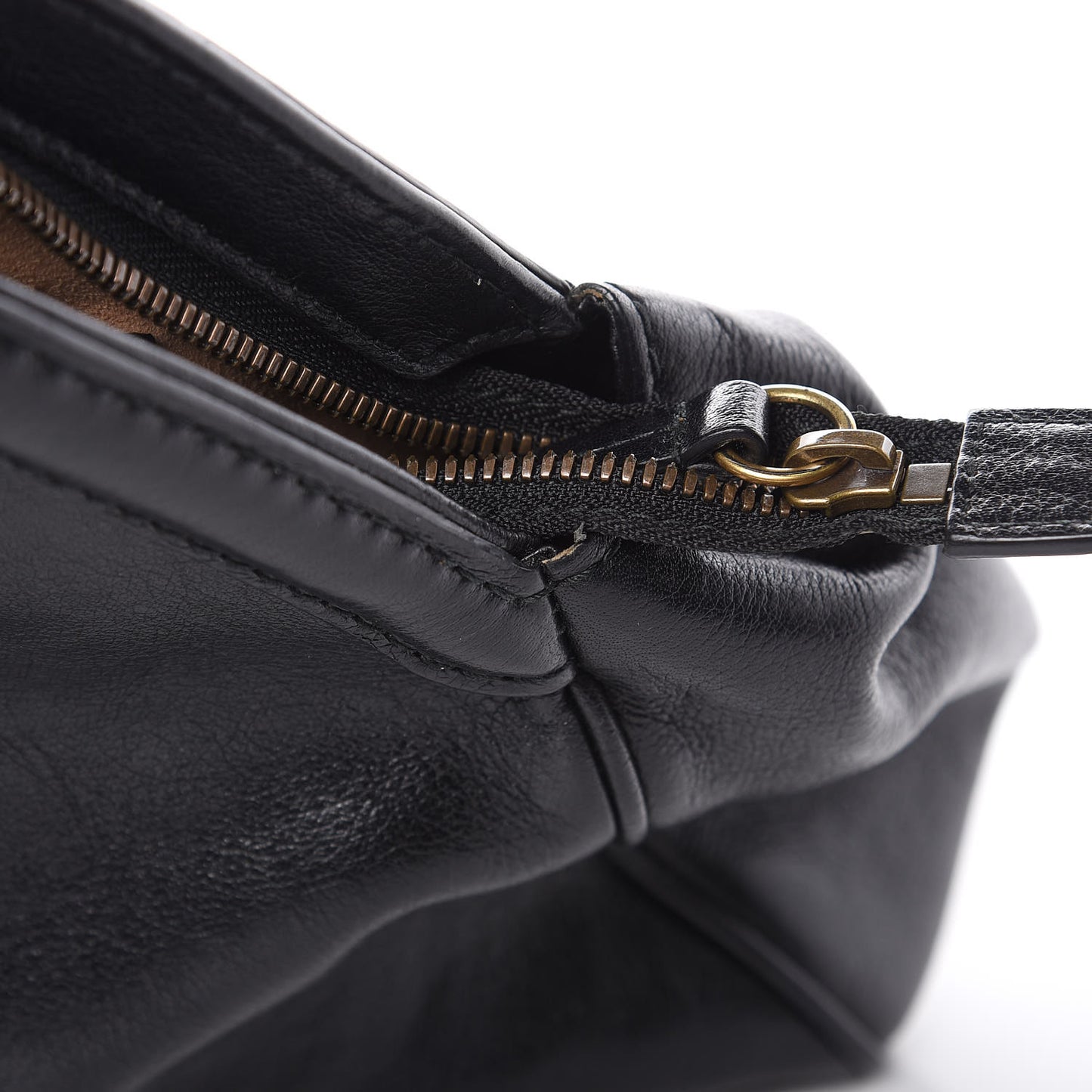 Calfskin Medium Re(Belle) Top Handle Bag Black