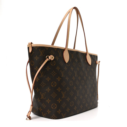 Louis Vuitton Monogram Inside Out Neverfull Bandouliere MM Rose Pondichery 3 of 9