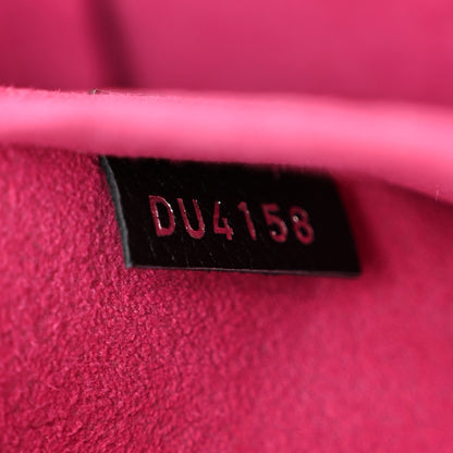 Louis Vuitton Calfskin Lockme Bucket Black 7 of 11