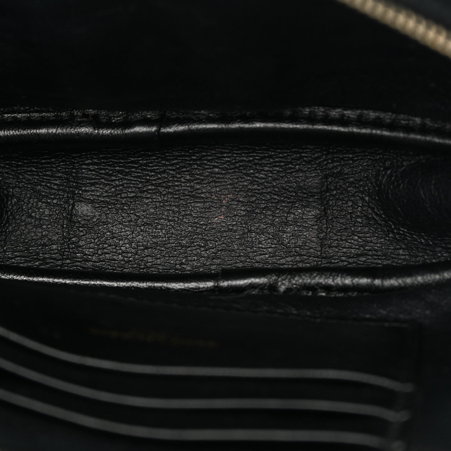 Saint Laurent Suede Matelasse Monogram Mini Lou Camera Bag Black 11 of 17