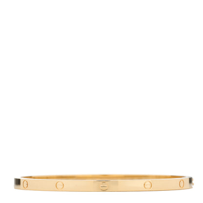 Cartier 18K Yellow Gold Small LOVE Bracelet 17 1 of 5