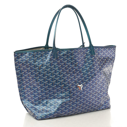 Goyard Iridescent Goyardine Saint Louis GM Pearly Blue 4 of 10