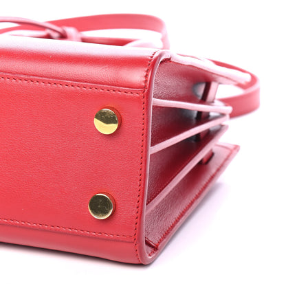 Saint Laurent Calfskin Nano Sac De Jour Lipstick Red 15 of 17