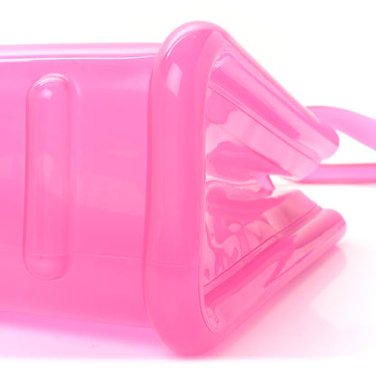 Telfar x MELISSA Jelly Medium Shopping Bag Clear Pink 9 of 9