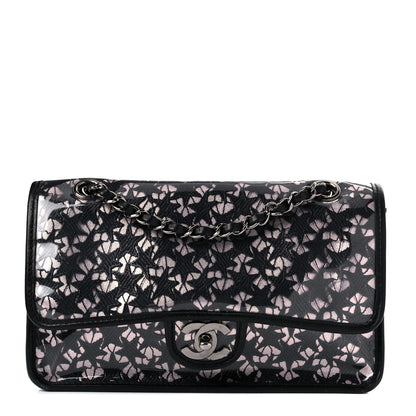 Chanel PVC Star Medium Single Flap Pink Black 1 of 15