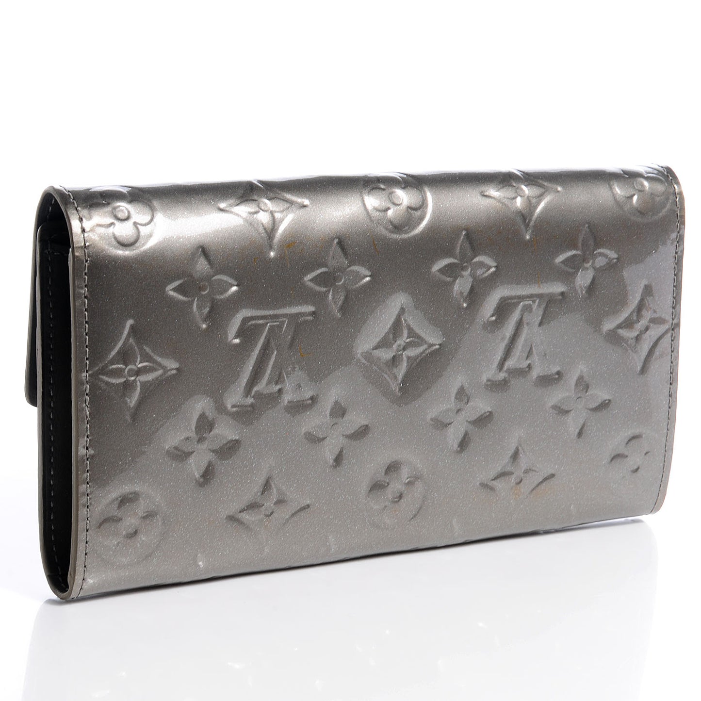 Vernis Sarah Wallet Gris Art Deco