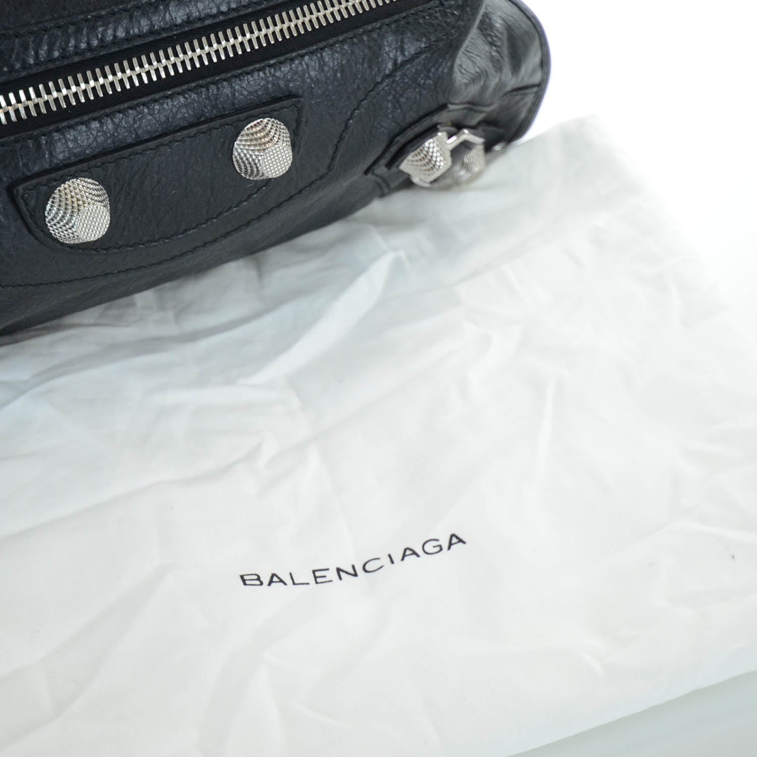 Balenciaga Agneau Giant 21 Silver Hardware City Black 4 of 11