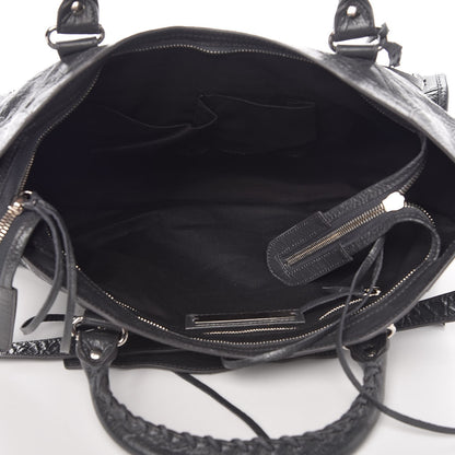 Balenciaga Agneau Classic Silver Hardware City Gris Fossile Anthracite 6 of 12