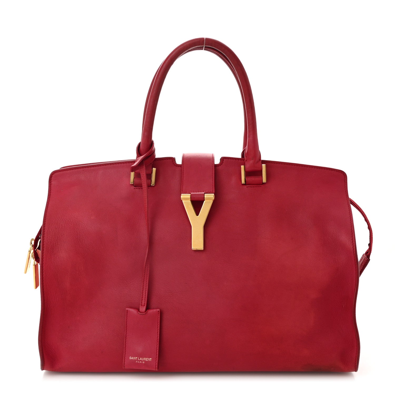 Saint Laurent Calfskin Medium Classic Y Cabas Fuchsia 1 of 14