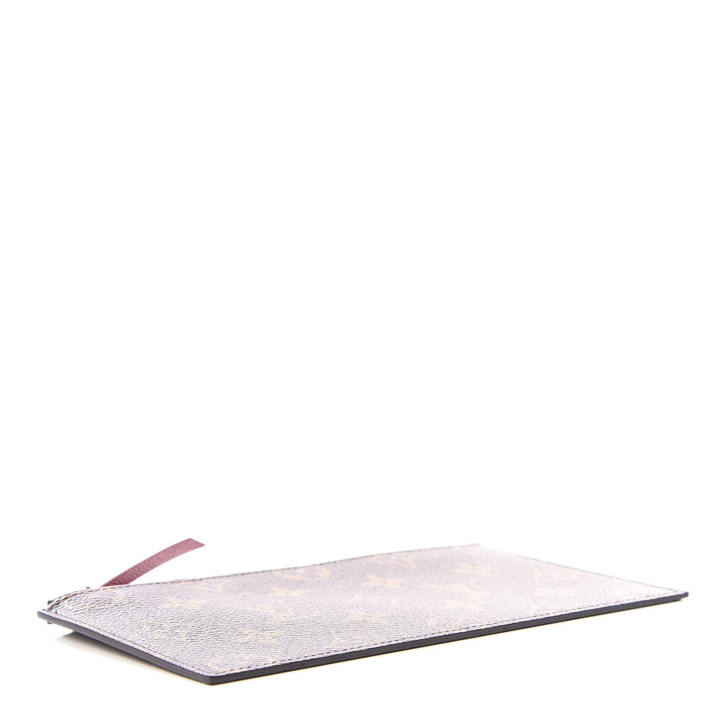 Monogram Felicie Chain Wallet Zippered Insert Fuchsia