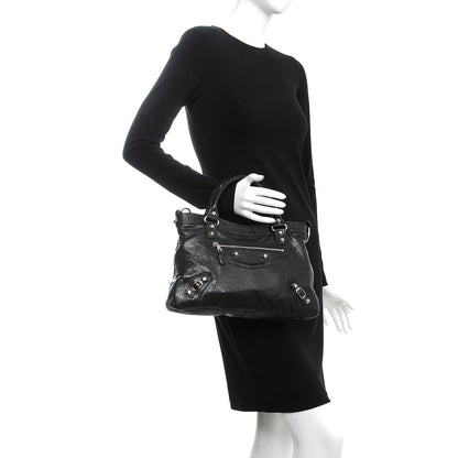Balenciaga Agneau Giant 12 Silver Hardware Town Black 3 of 8