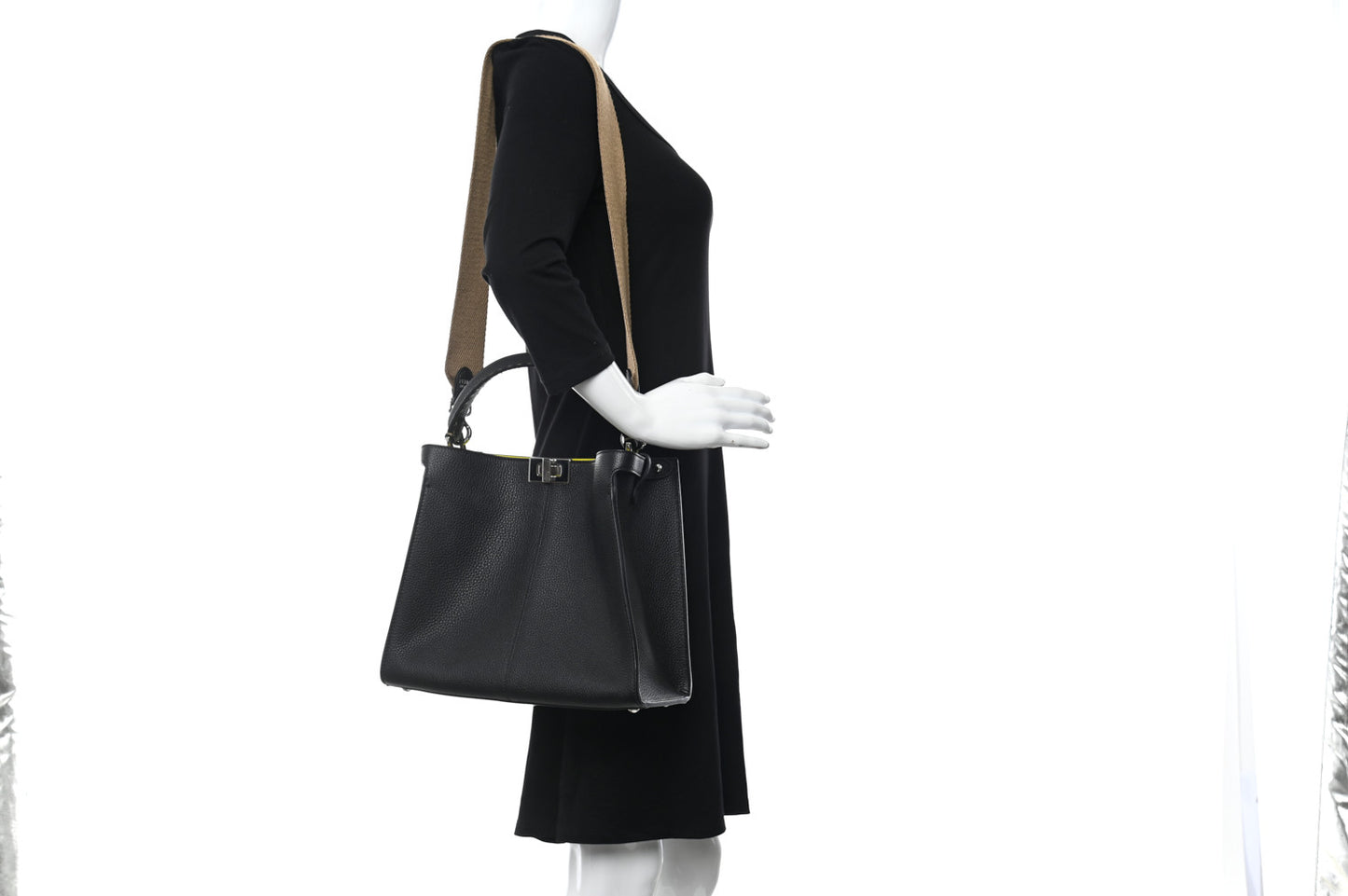 Cuoio Romano Fluo Selleria Medium Peekaboo X-Lite Black Giallo Fluo