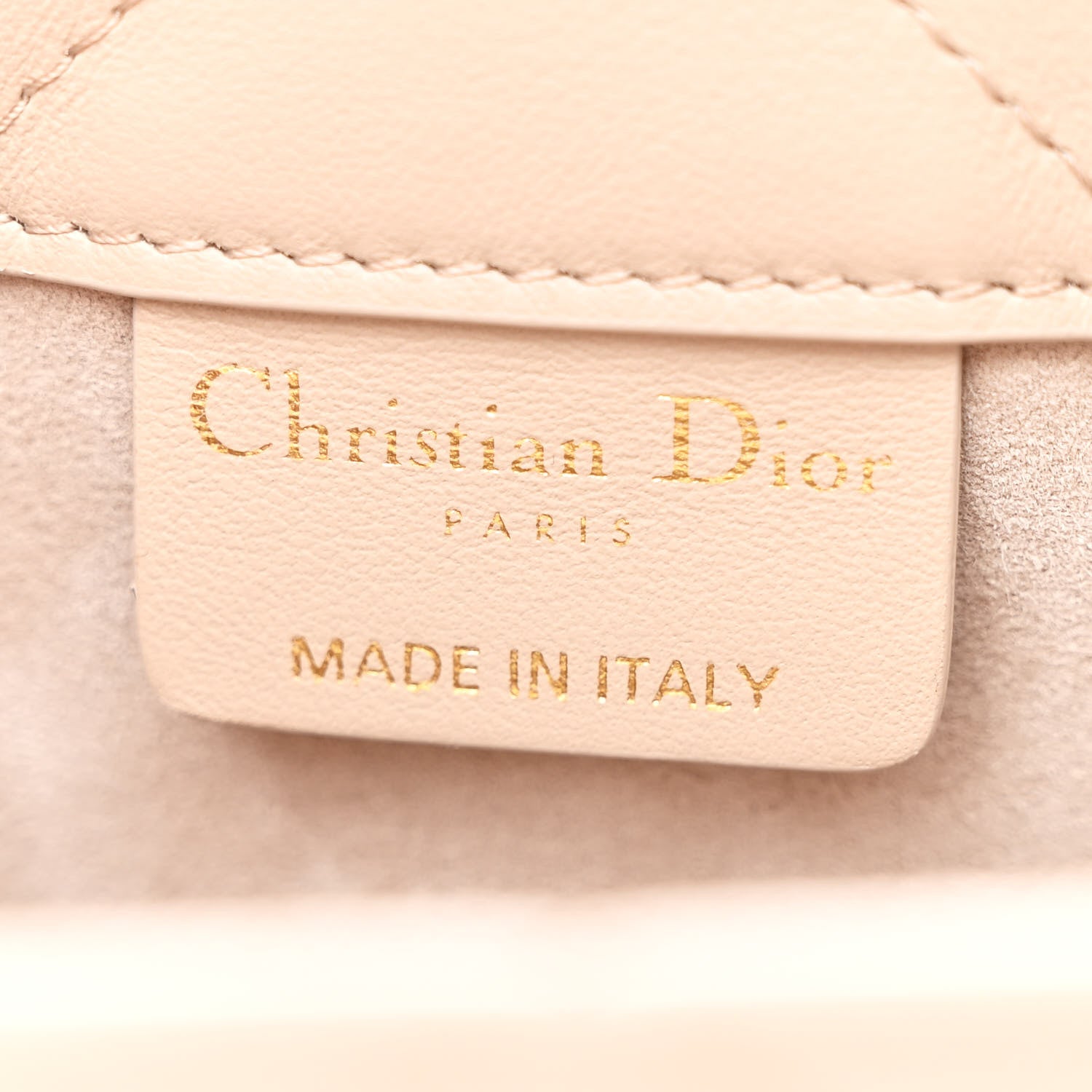 Christian Dior Calfskin Macrocannage Mini Book Tote Trench 6 of 11