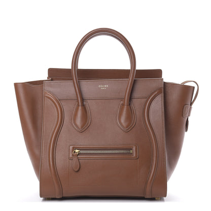 Celine Baby Calfskin Mini Luggage Caramel 1 of 12