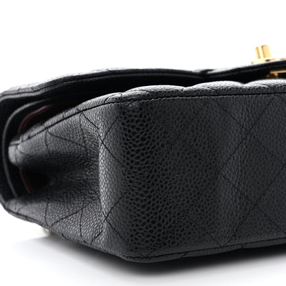 Chanel Caviar Quilted Small Double Flap Black 9 of 12