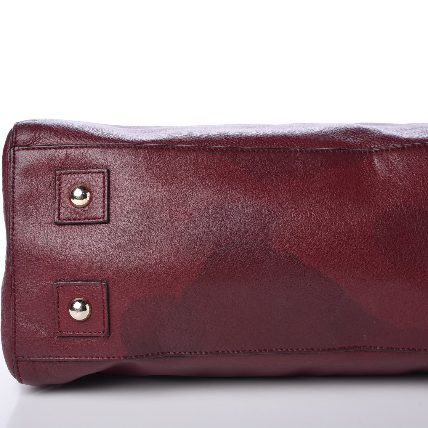 Pebbled Calfskin Medium Del Rey Satchel Black Forest