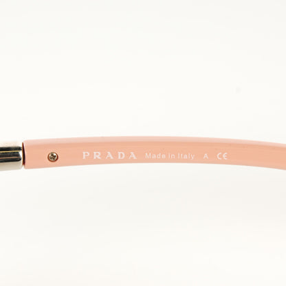 Prada Mirrored Dixie Sunglasses SPR 610 Pink 3 of 5