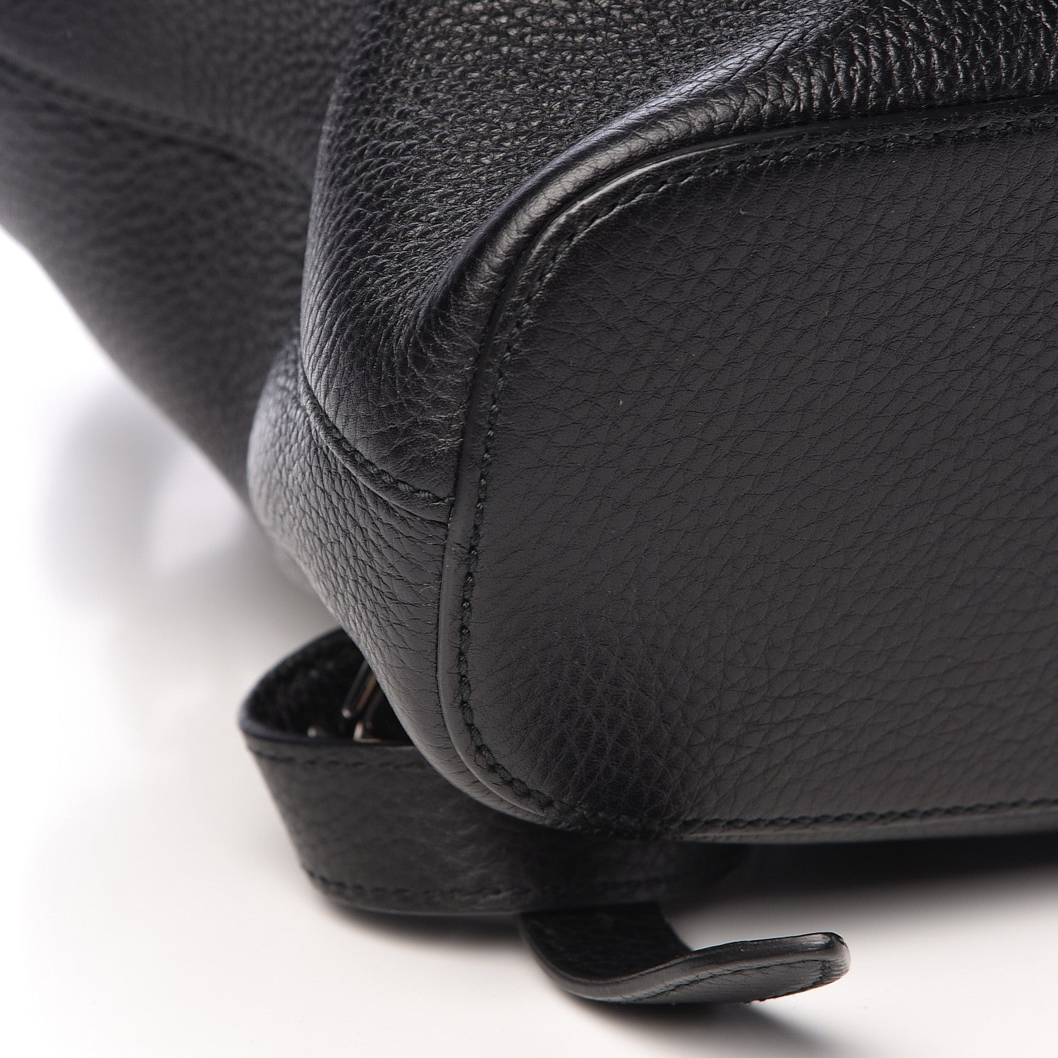 Gucci Calfskin Small Bamboo Backpack Black 9 of 10