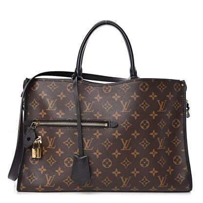Louis Vuitton Monogram Popincourt MM Black 1 of 10