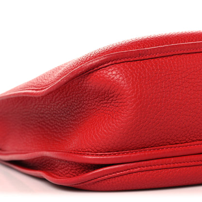 Hermes Taurillon Clemence Evelyne III GM Rubis 9 of 11