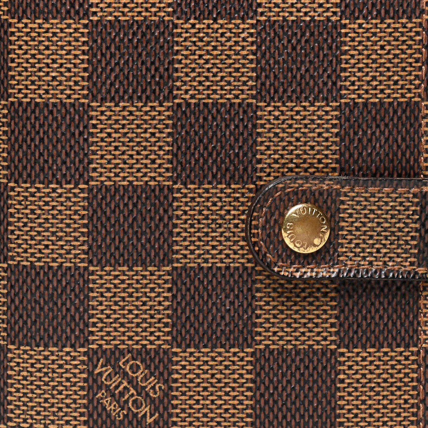 Louis Vuitton Damier Ebene French Purse Wallet 7 of 10