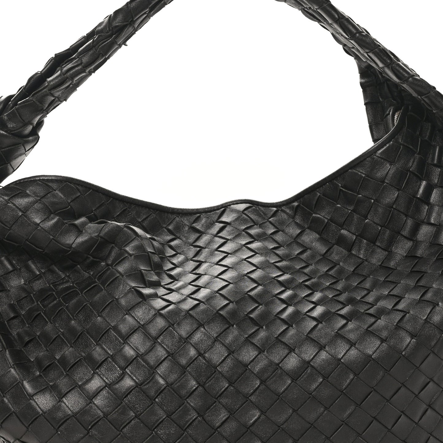 Nappa Intrecciato Medium Jodie Black