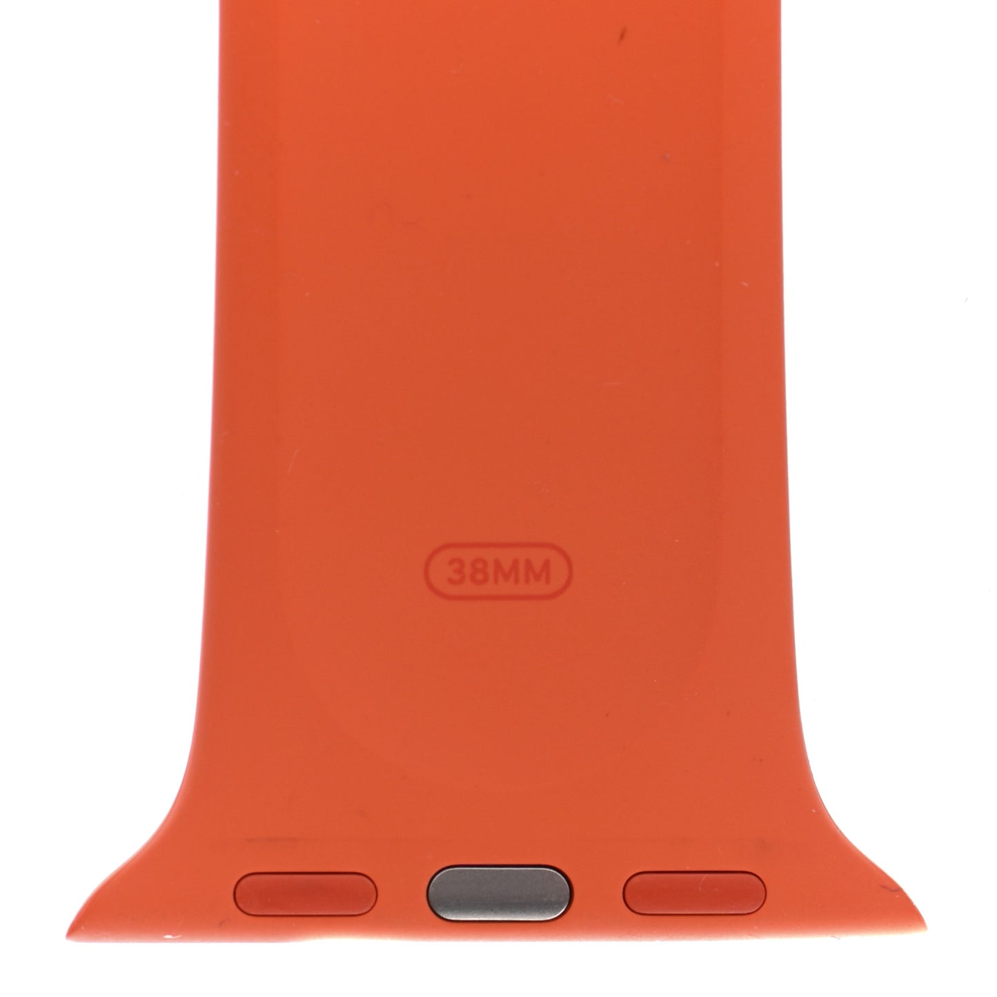 Silicone 38mm Apple Sports Watch Single Tour Band Orange