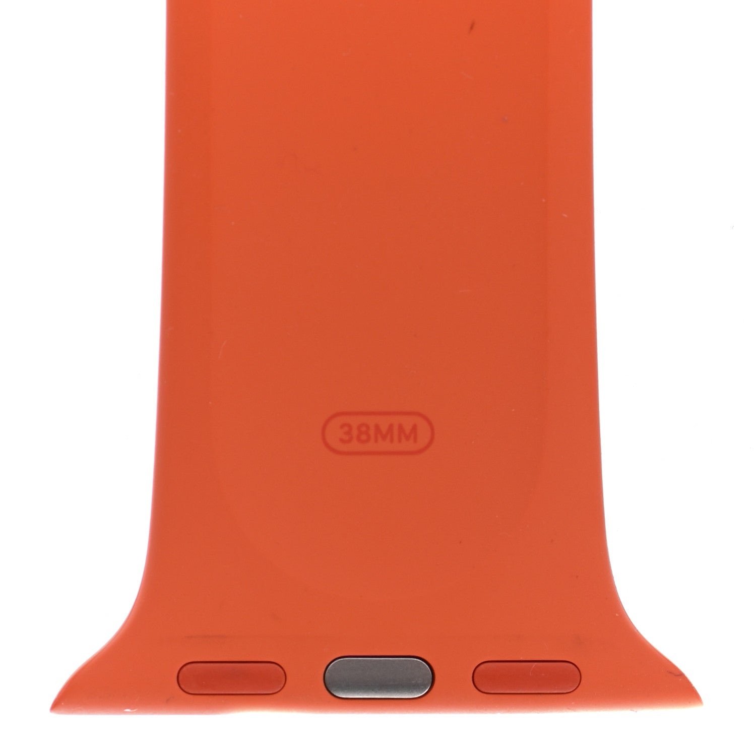 Hermes Silicone 38mm Apple Sports Watch Single Tour Band Orange 4 of 4