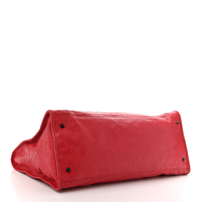 Balenciaga Agneau Classic Hardware Work Rouge Coquelicot 4 of 10