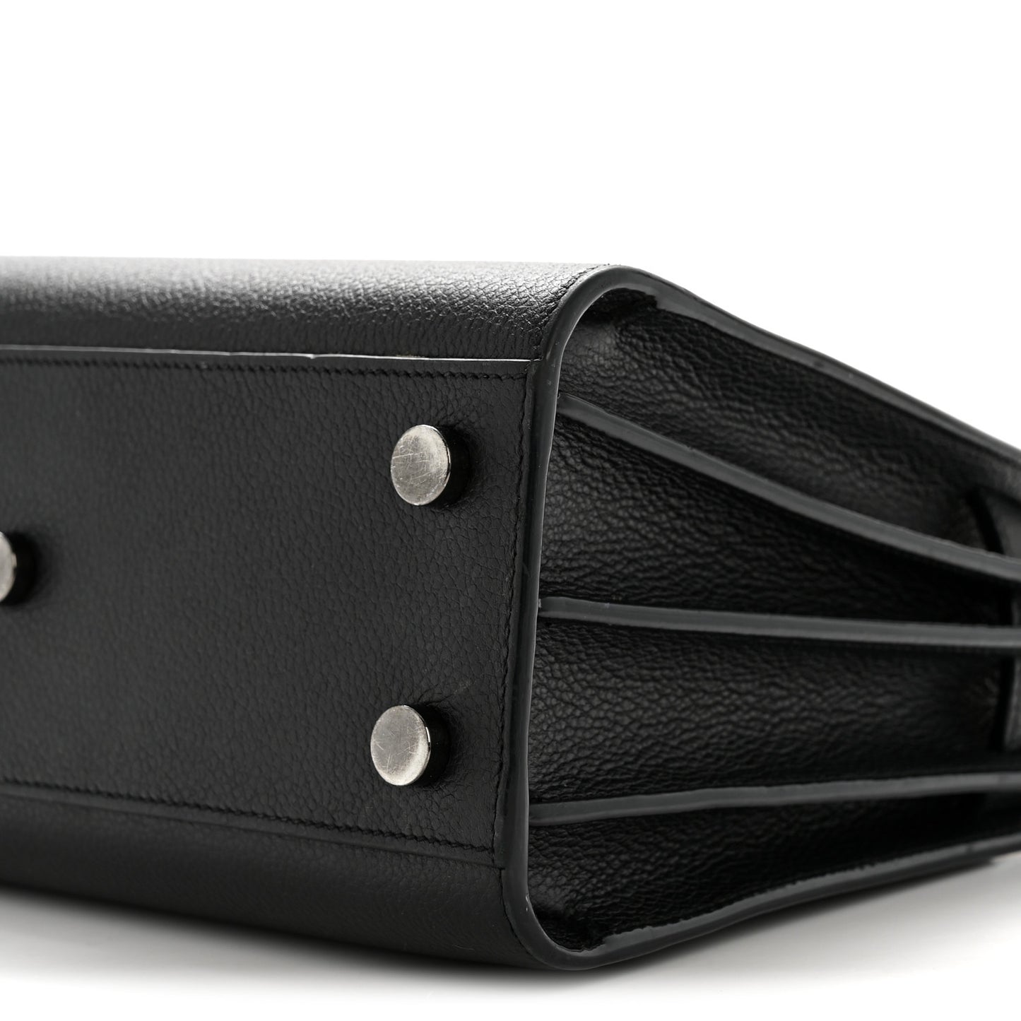 Calfskin Nano Sac De Jour Black