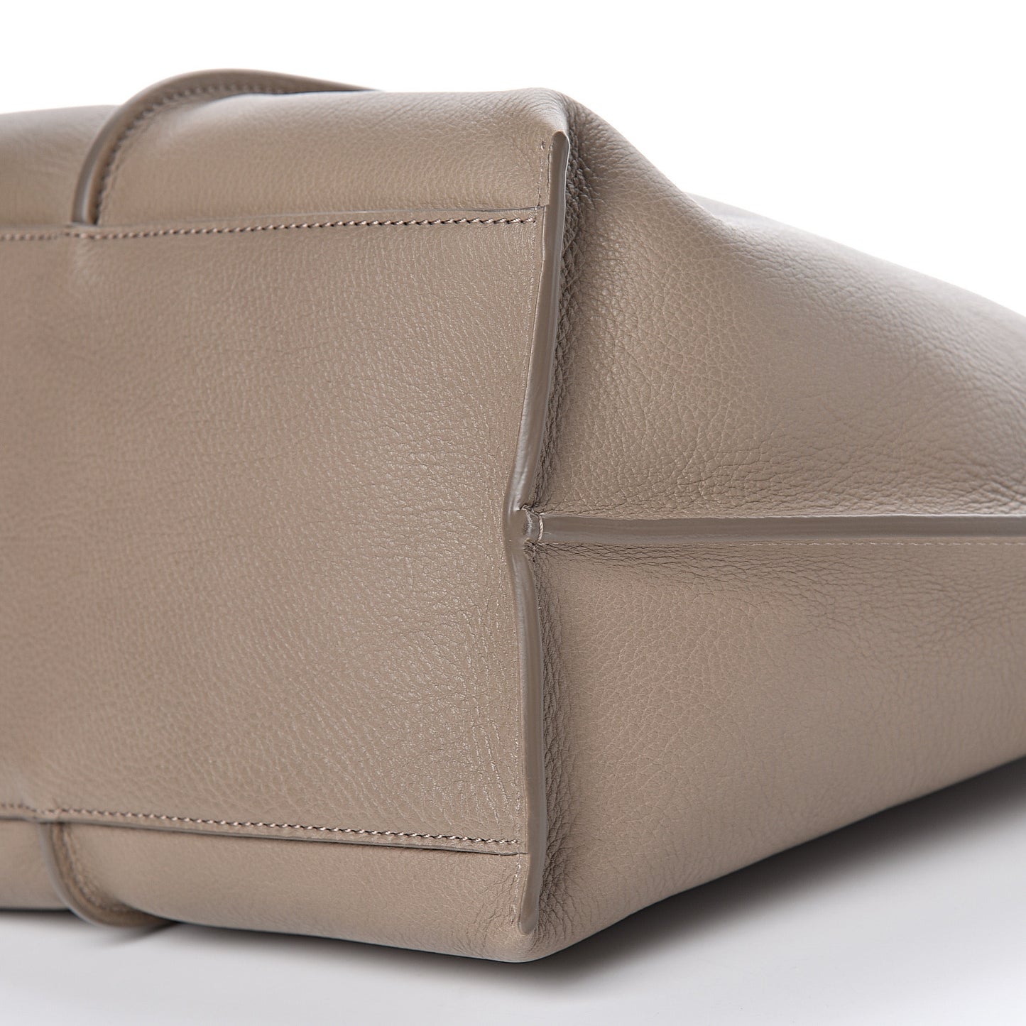 Smooth Calfskin Medium Vick Tote Motty Grey