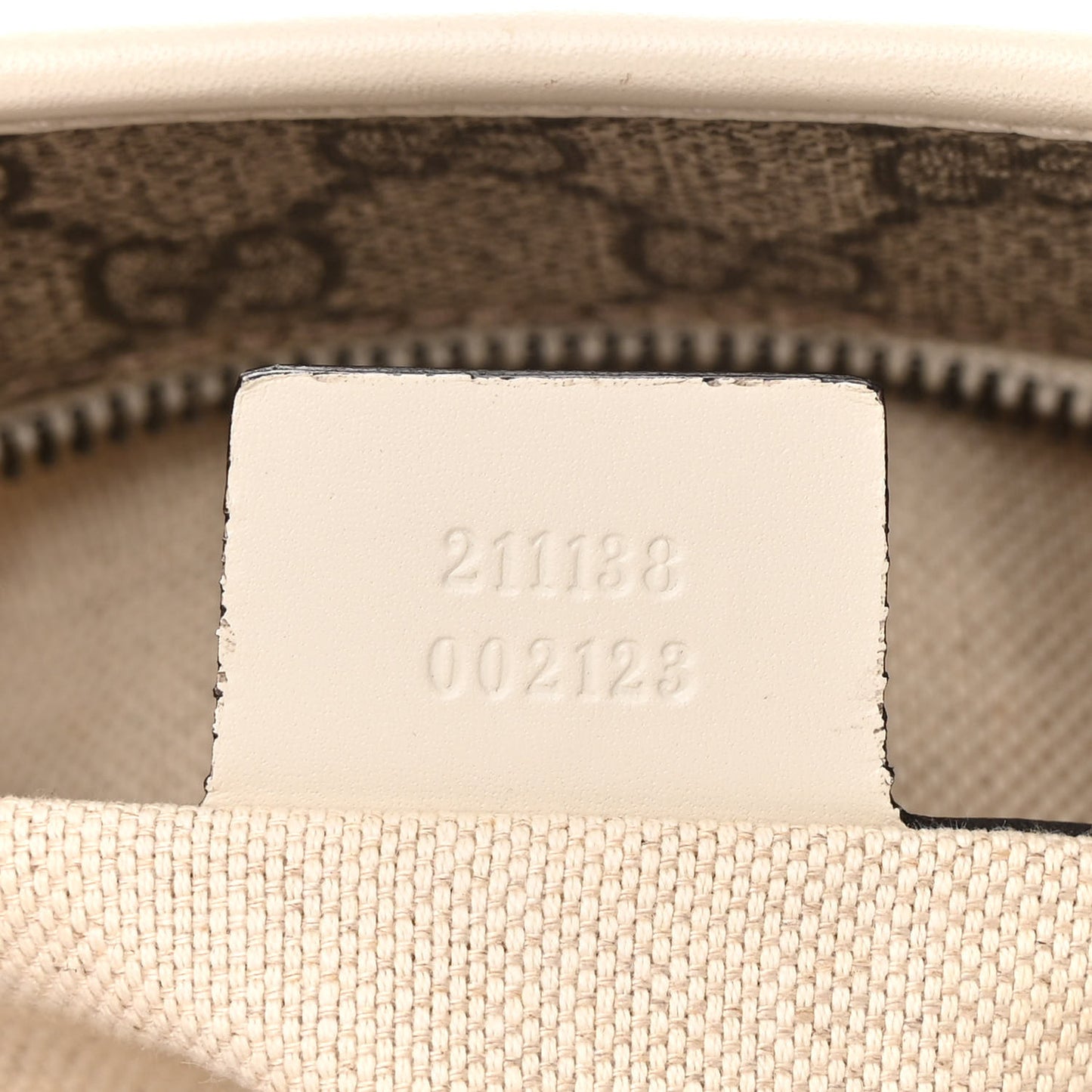 GG Supreme Small Joy Tote White