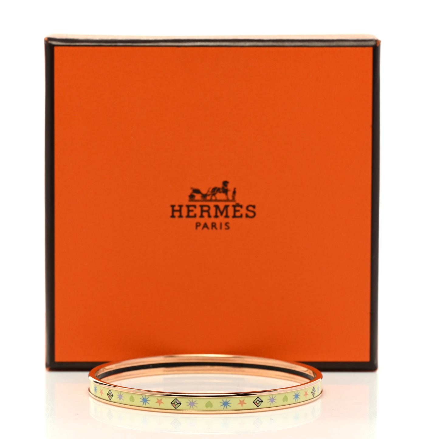 Enamel Printed Chorus Stellarum Extra Narrow Bracelet 70 Hypno