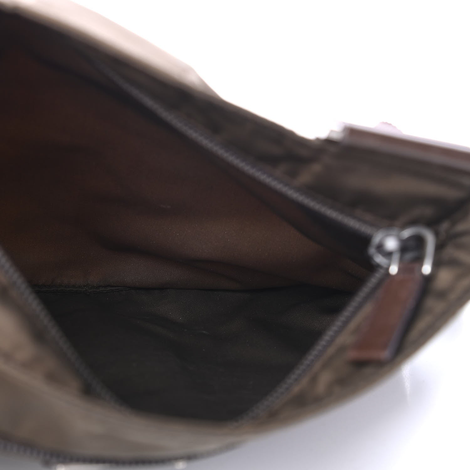 Prada Nylon Vela Sport Flat Messenger Bag Bruciato 4 of 6