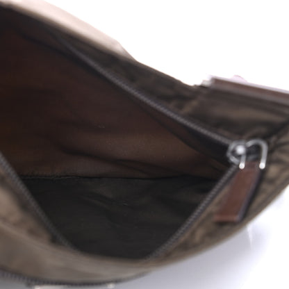 Prada Nylon Vela Sport Flat Messenger Bag Bruciato 4 of 6