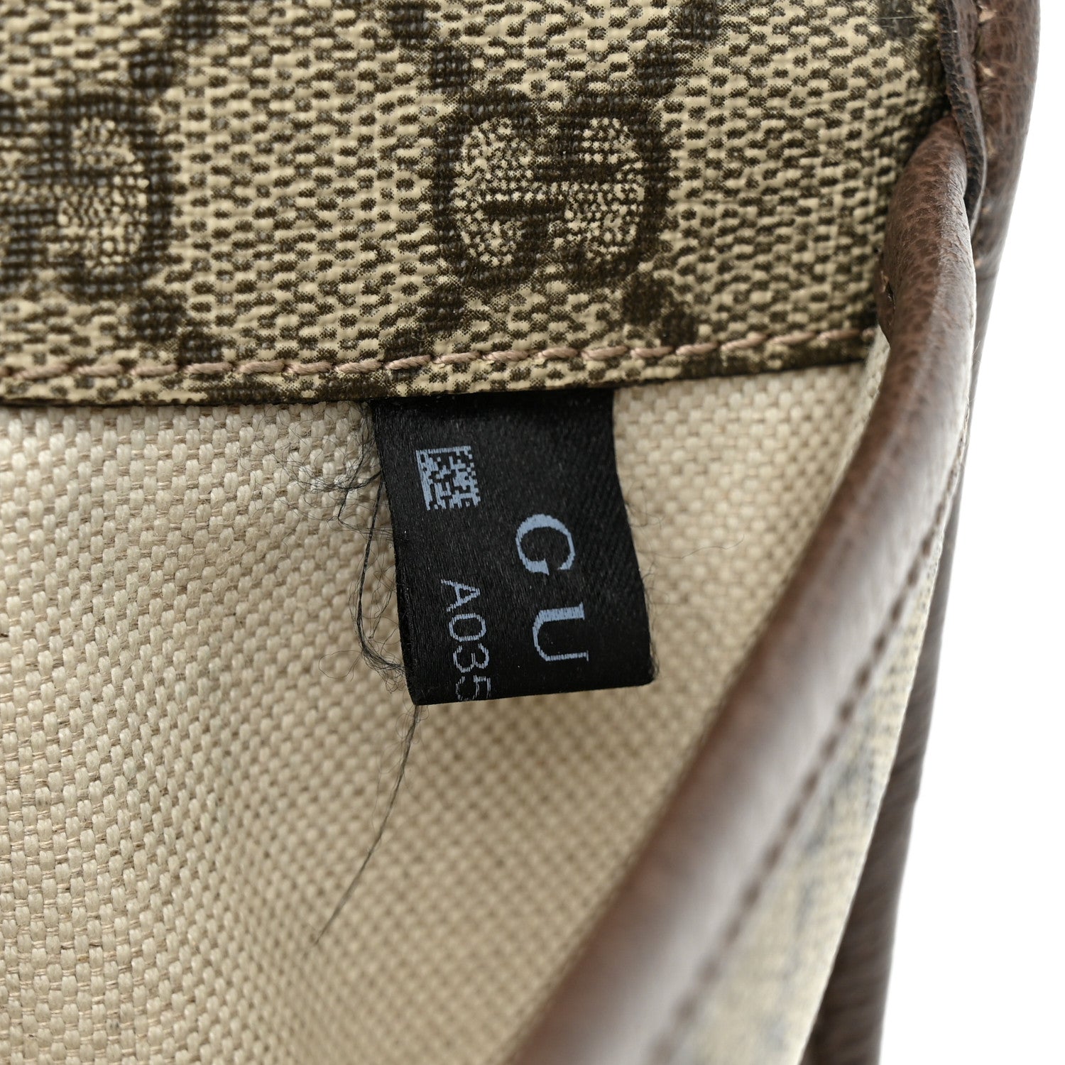 Gucci GG Supreme Monogram Neo Vintage Web Belt Bag Brown 7 of 16