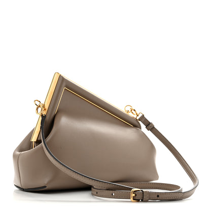 Fendi Shiny Nappa Small Fendi First Dove Gray 3 of 13