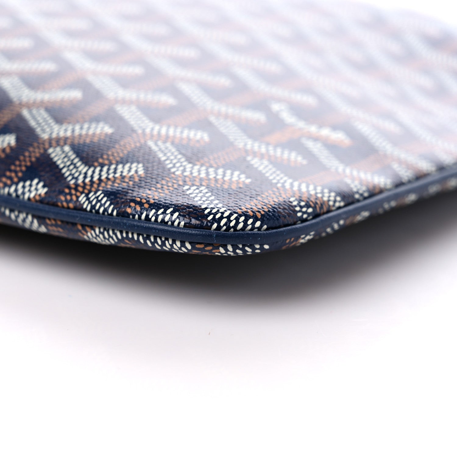 Goyard Goyardine Senat Pochette GM Navy 8 of 8