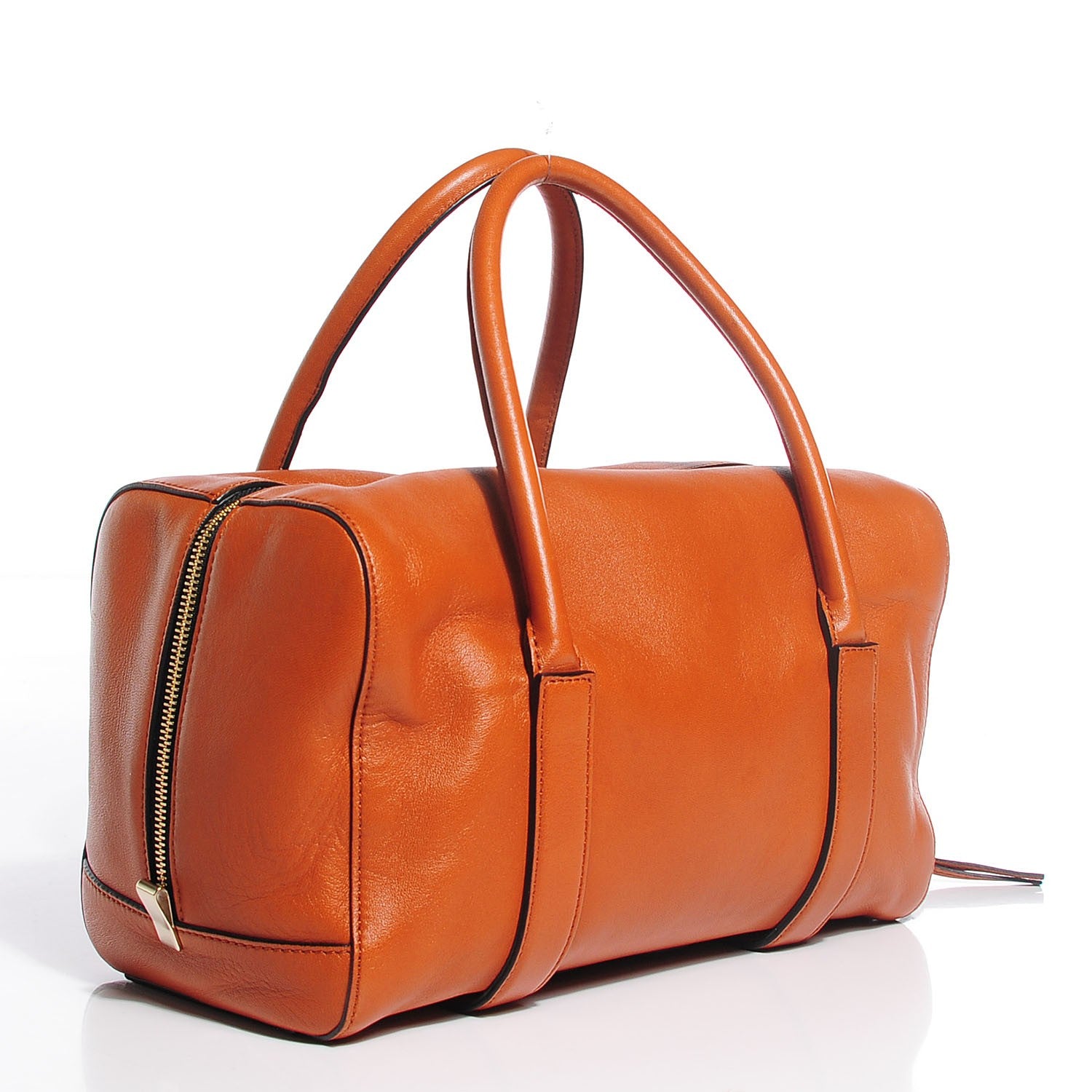 Chloe Leather Madeleine Satchel Brown 3 of 8