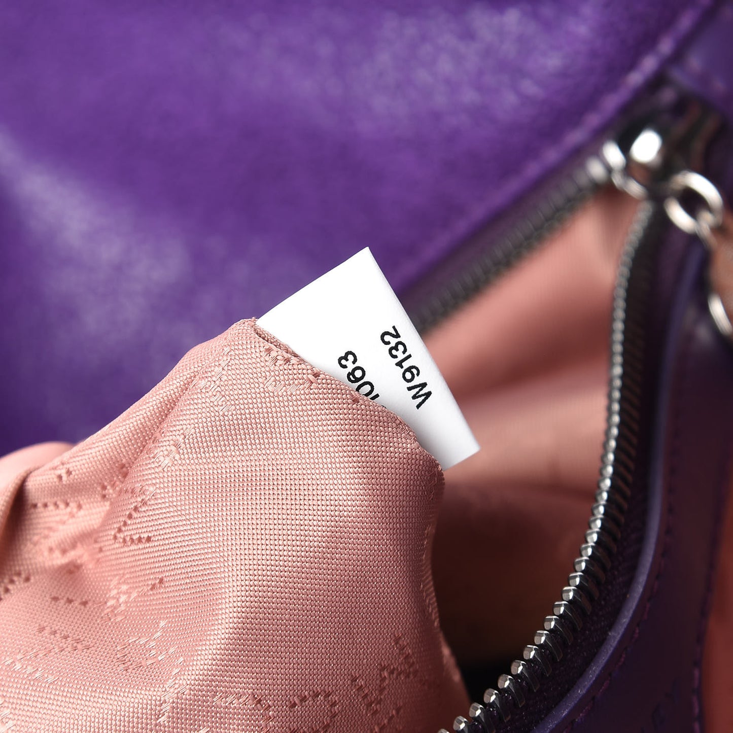Shaggy Deer Small Falabella Tote Purple