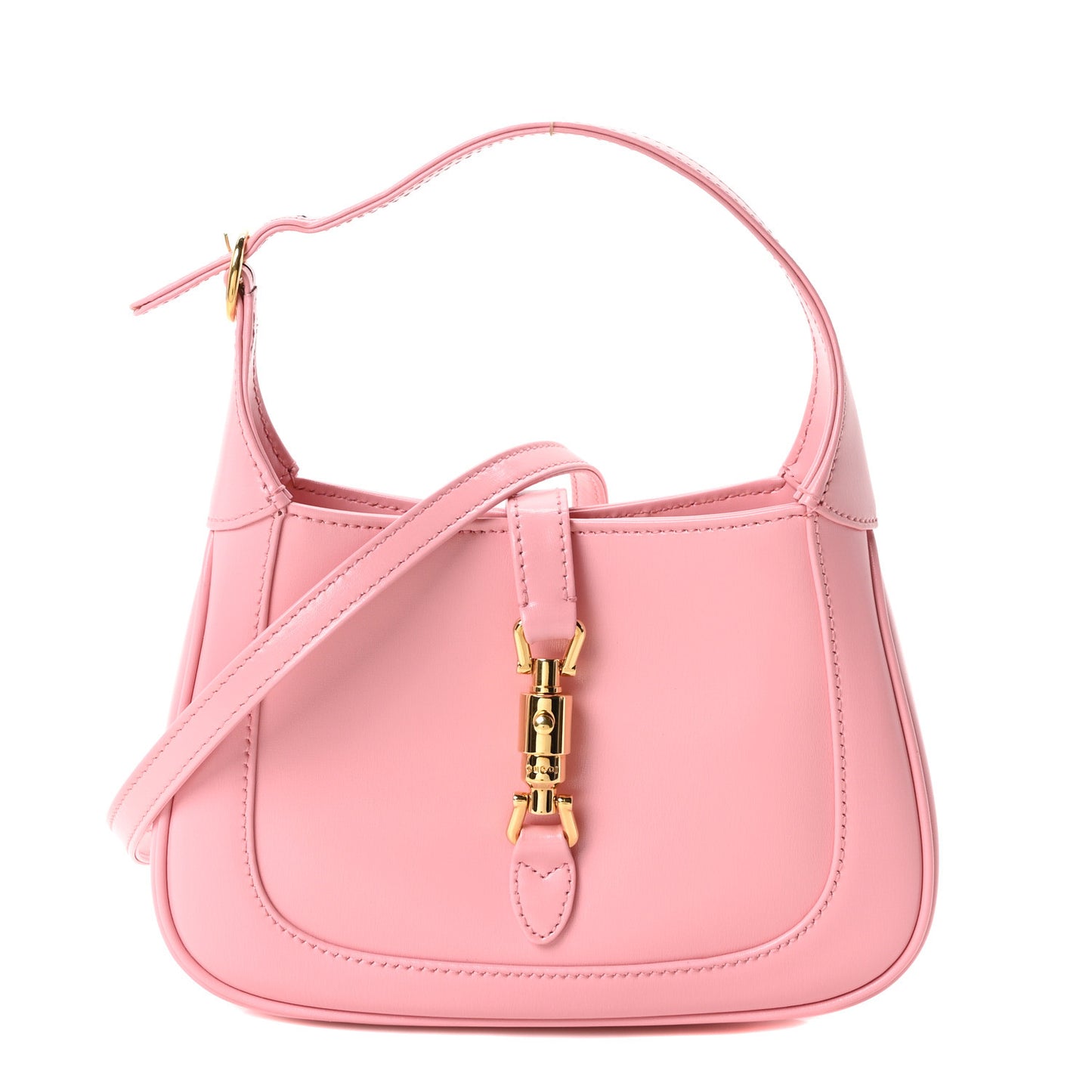 Boarded Dyana Lux Calfskin Mini Jackie 1961 Hobo Wild Rose