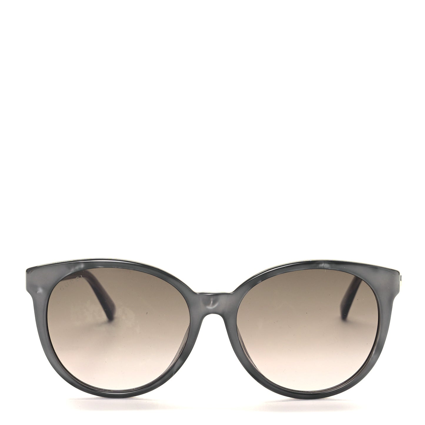 Acetate Round Frame Sunglasses GG3833FS Grey Pearl