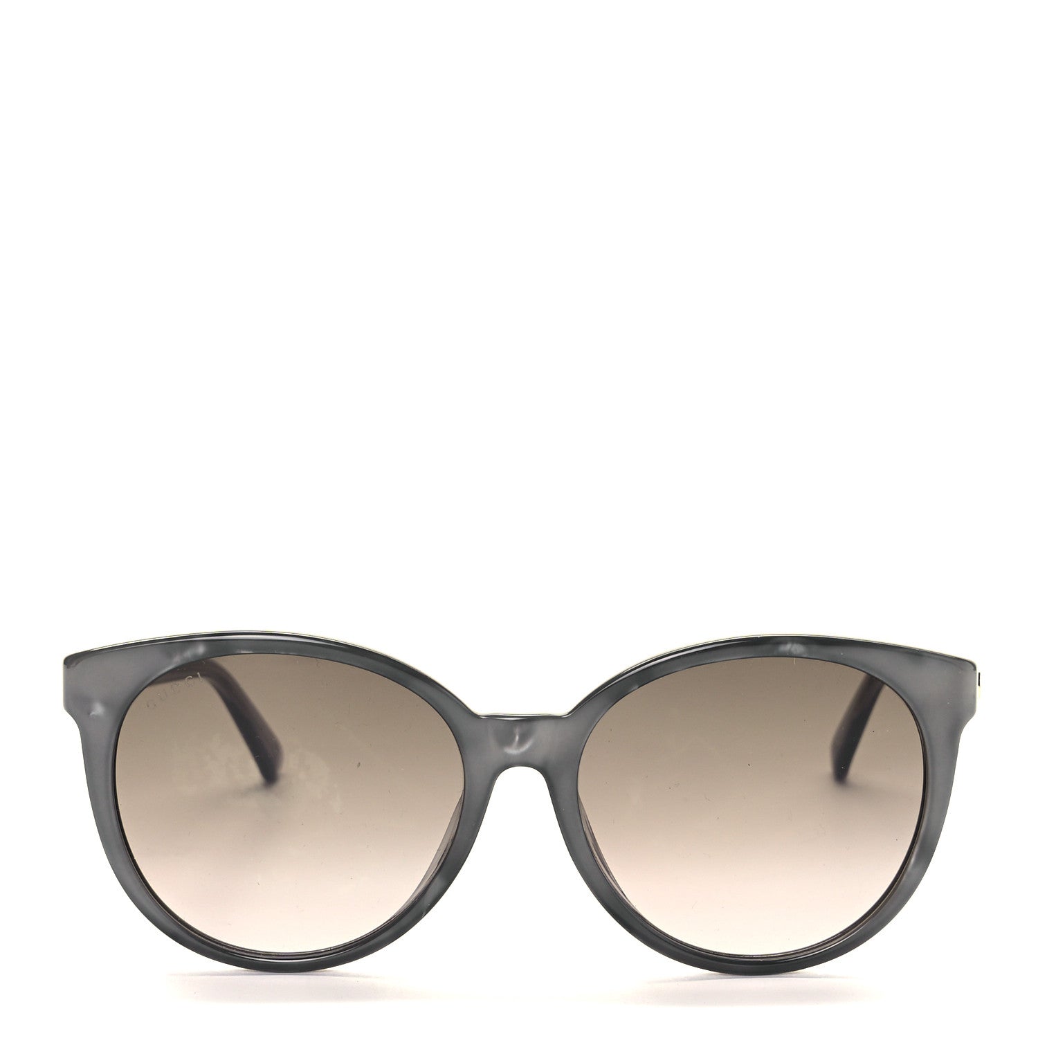 Gucci Acetate Round Frame Sunglasses GG3833FS Grey Pearl 2 of 7