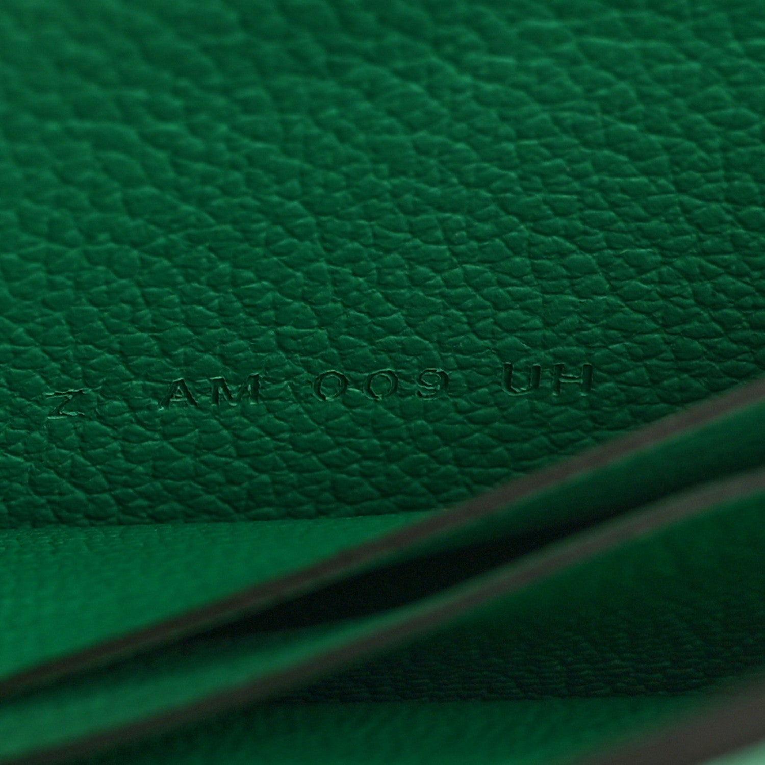 Hermes Evercolor Bi-Color Roulis Slim Wallet Menthe Vert Bosphore 7 of 8