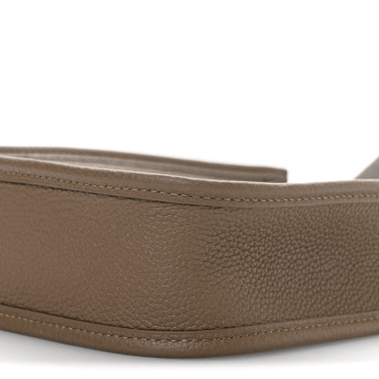 Hermes Taurillon Clemence Amazone Evelyne TPM Beige De Weimar Gris Etain 10 of 11