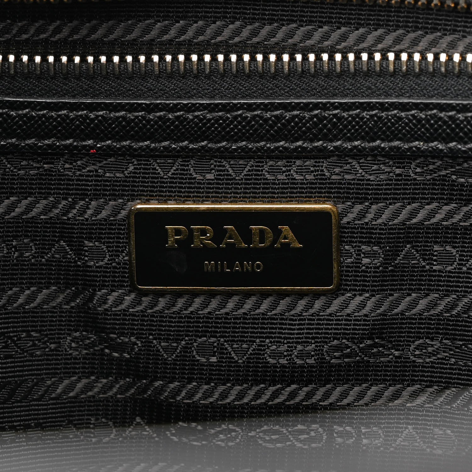 Prada Saffiano Lux Large Tote Black 6 of 10
