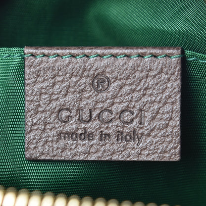 Gucci Soft GG Supreme Monogram Calfskin Medium Ophidia Cosmetic Case Beige Ebony New Acero 8 of 9
