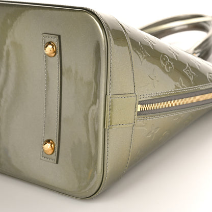 Louis Vuitton Vernis Alma GM Gris Art Deco 8 of 8